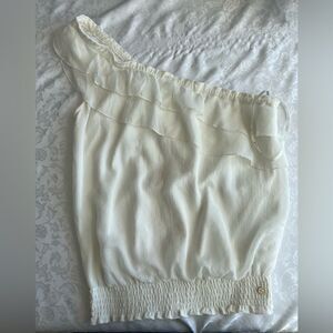Guess 1 shoulder top.